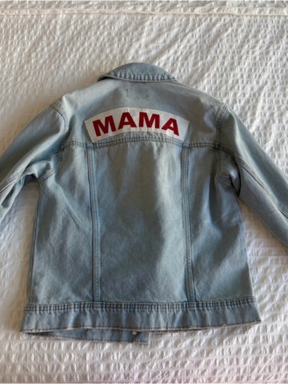 'MAMA' Denim Jacket